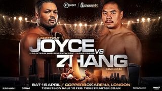 Watch Joice vs Zhang 4/15/23