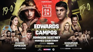 Watch Dazn Boxing Edwards vs Campos 6/10/23