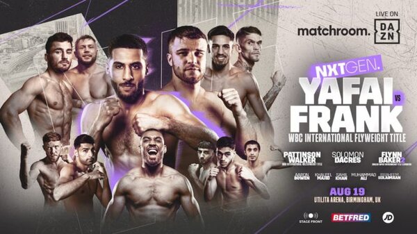 Watch Dazn Boxing Yafai Vs Frank 8/19/23