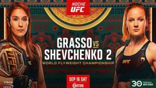 Watch Noche UFC Fight Night: Grasso vs Shevchenko 2 9/16/23 – 16 September 2023