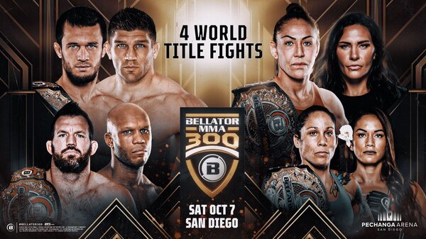 Watch Bellator 300: Nurmagomedov vs Primus 10/7/23