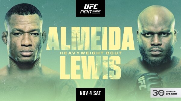 Watch UFC Fight Night: Almeida vs Lewis 11/4/23 – 4 November 2023