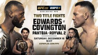 Watch UFC 296: Edwards vs Covington PPV 12/16/23