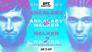 Watch UFC Fight Night: Ankalaev vs Walker 2 1/13/24 – 13 January 2024