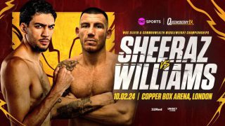 Watch Sheeraz vs Williams 2/10/24