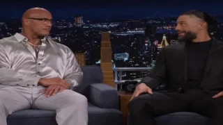 Watch The Rock And Roman Reigns Interview JF 4/4/24 – 4 April 2024