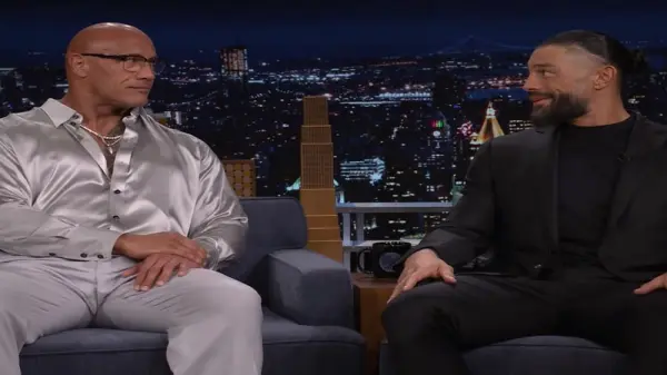 Watch The Rock And Roman Reigns Interview JF 4/4/24 – 4 April 2024