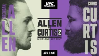 Watch UFC Fight Night: Allen vs Curtis 2 4/6/24 – 6 April 2024