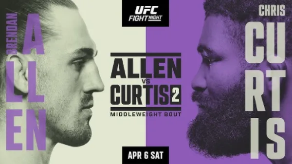 Watch UFC Fight Night: Allen vs Curtis 2 4/6/24 – 6 April 2024