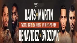 Watch PBC Fight Night: Davis vs Martin PPV 6/15/24