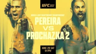 Watch UFC 303: Pereira vs Prochazka 2 PPV 6/29/24 – 29 June 2024