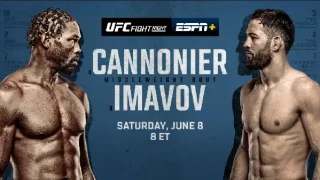 Watch UFC Fight Night: Cannonier vs Imavov 6/8/24