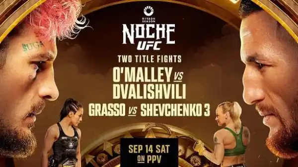Watch UFC 306: O’Malley vs Dvalishvili PPV 9/14/24 – 14 September 2024