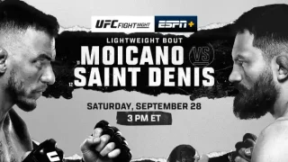 Watch UFC Fight Night: Moicano vs Saint Denis 9/28/24