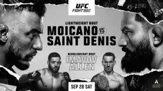 Watch UFC Fight Night: Moicano vs Saint Denis 9/28/24 – 28 September 2024