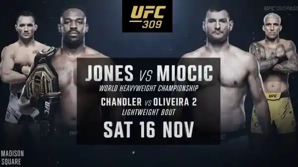 Watch UFC 309: Jones vs. Miocic PPV 11/16/24 – 16 November 2024