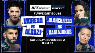 Watch UFC Fight Night: Moreno vs Albazi 11/2/24