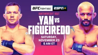 Watch UFC Fight Night: Yan vs Figueiredo 11/23/24