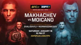Watch UFC 311: Makhachev vs Moicano PPV 1/18/25