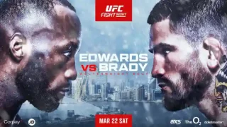 Watch UFC Fight Night: Edwards vs Brady 3/22/25 – 22 March 2025