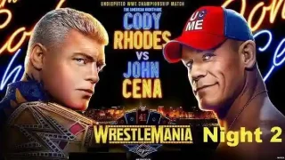 Night 2 – Watch WWE WrestleMania 41 2025 Night 2 PPV 4/20/25 – 20 April 2025