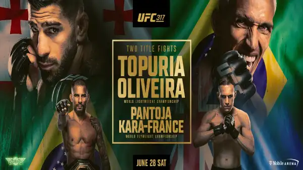 Watch UFC 317: Topuria vs Oliveira PPV 6/28/25 – 28 June 2025