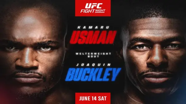 Watch UFC Fight Night: Usman vs Buckley 6/14/25 – 14 June 2025