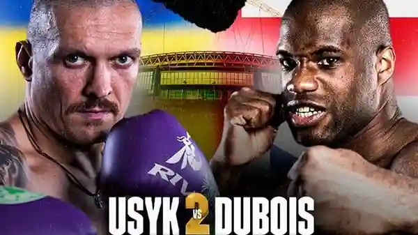 Usyk vs Dubois II 7/19/25 – 19th July 2025
