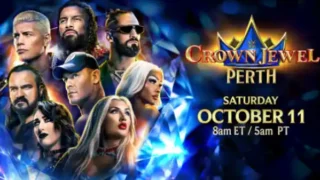 Watch WWE Crown Jewel 2025 PPV 10/11/25