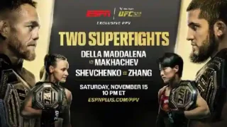Watch UFC 322 Della Maddalena vs Makhachev PPV 11/15/25