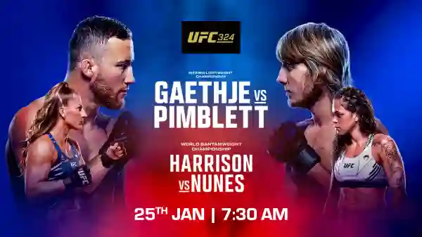 Watch UFC 324 Gaethje vs Pimblett PPV 1/24/26